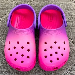 Girl’s Toddler Ombré Crocs